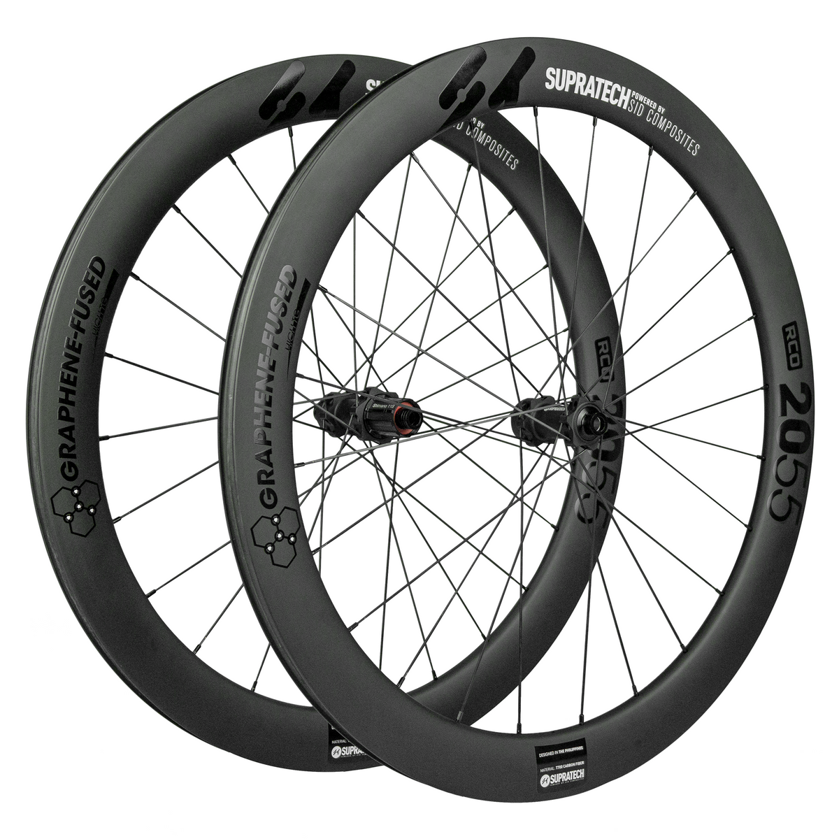 Supratech RCO 2055 Carbon Wheelset Disc Brake