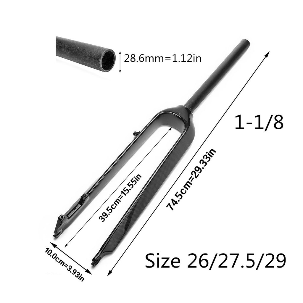 Carbon Fork Straight Steerer 29er Fork Carbon Fiber MTB Fork